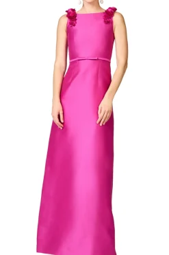 Thea Gown in Magenta