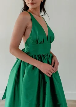 Tidal Dress in Green