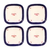 Tiny “Caviar Me” Plates, Set of 4