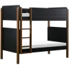 TipToe Bunk Bed in Black&Natural Walnut