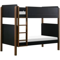 TipToe Bunk Bed in Black&Natural Walnut