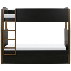 TipToe Bunk Bed in Black&Natural Walnut