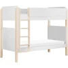 TipToe Bunk Bed in White & Washed Natural