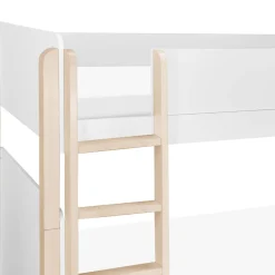 TipToe Bunk Bed in White & Washed Natural