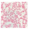 Toile de Jouy Birds - Pink - Napkins, Set of 4