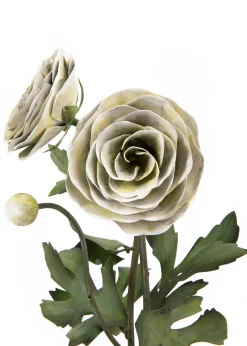 Tole Flower Potted Ranuculas