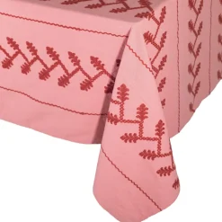Tonal Red Vine Tablecloth