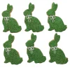 Topiary Bunny Cookies, Set of 6