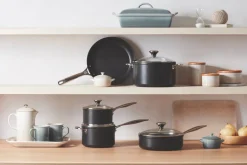 Toughened Nonstick PRO 3-1/2 qt. Saute Pan with Glass Lid