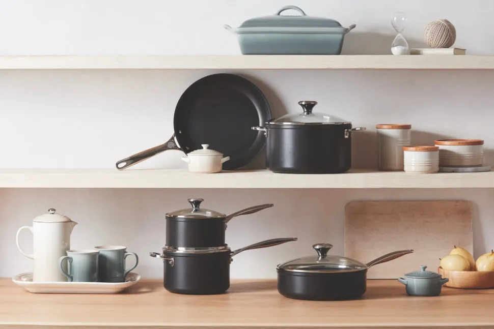 Toughened Nonstick PRO 3-1/2 qt. Saute Pan with Glass Lid