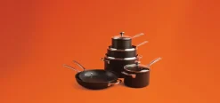 Toughened Nonstick PRO 3-1/2 qt. Saute Pan with Glass Lid