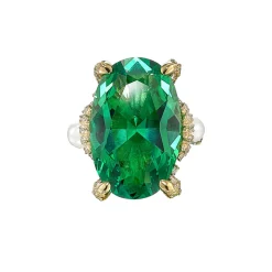 Tourmaline Mermaid Ring