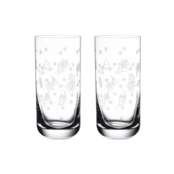 Toys Delight Stems Longdrink Tumbler in Clear, Set of 2