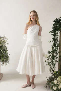Tracey Dress in Ivory