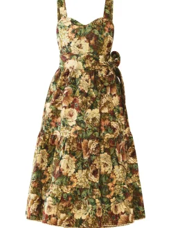 Tracy Set in Flora Floral Jacquard