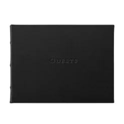 Traditional Leather Guest Book