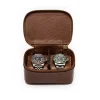 Travel Watch Case No. 257 in Vintage Chestnut Leather