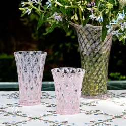 Trellis Large Tumbler in Blush