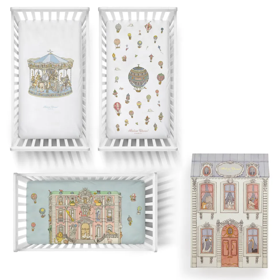 Trio Fitted Sheet Set