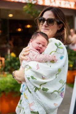 Tropical Chinoiserie Shawl Blanket