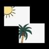 Tropical Place Cards, Set of 24