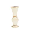 Trumpet Bud Vase in Champagne