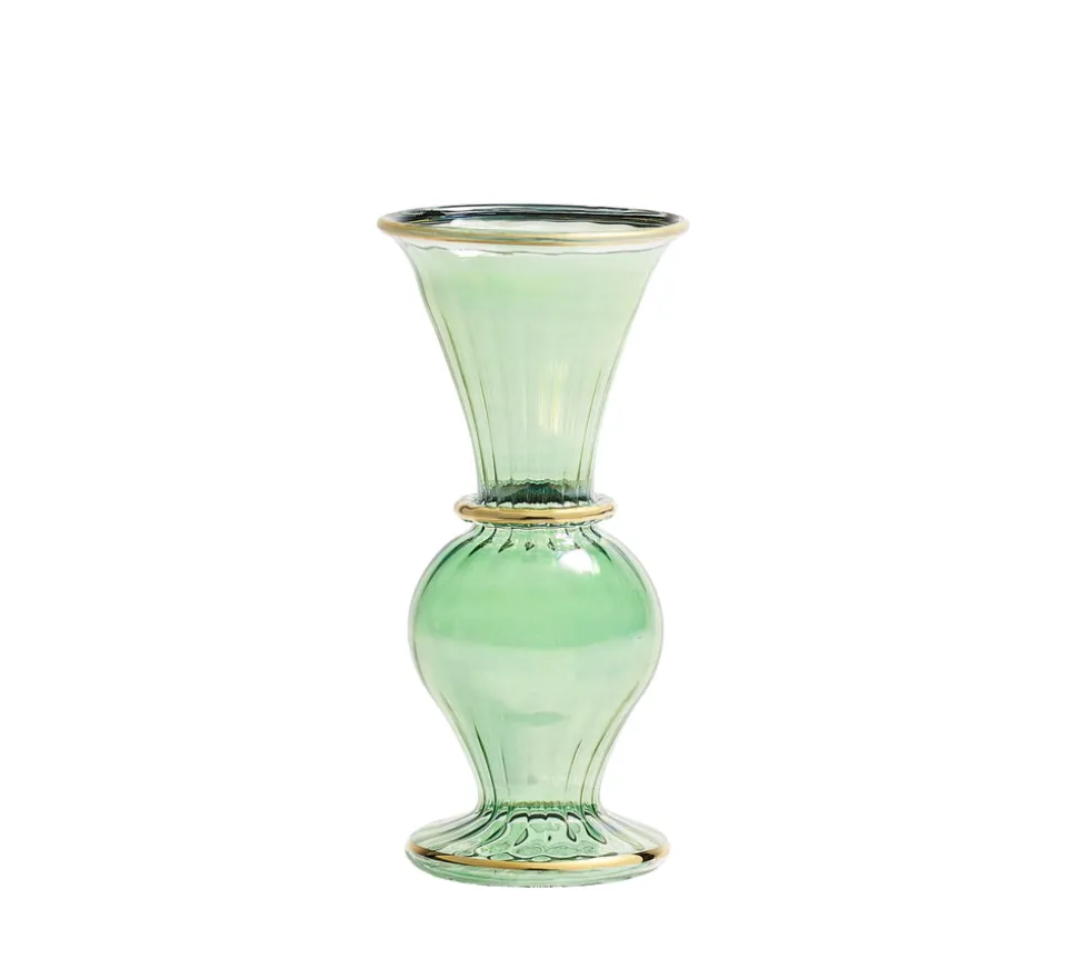 Trumpet Bud Vase in Green
