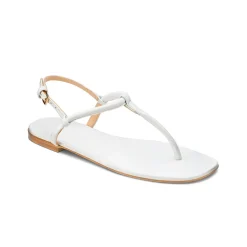 T-Strap Leather Sandal