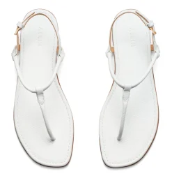 T-Strap Leather Sandal