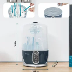 Turbo Pure 3-in-1 Steriliser, Dryer & Purified Bottle Storage