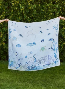 Under the Sea Shawl Blanket