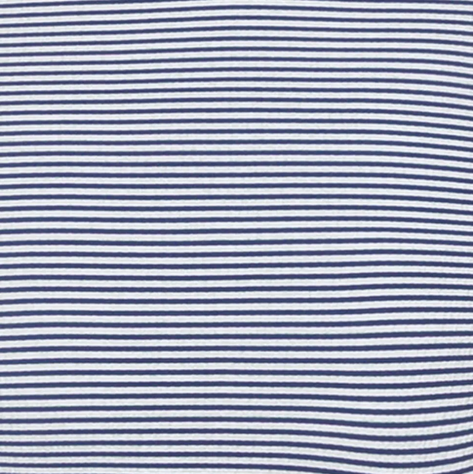 Unisex Harbor Stripe Short Sleeve Rashguard One Piece
