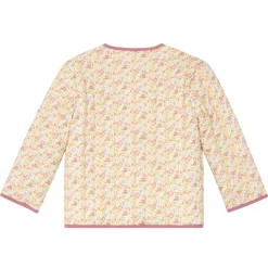 Unisex Marigold Floral Quilted Jacket