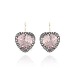 Valentina 'I Love NY' Button Earrings