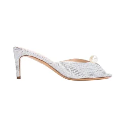 Veda 65 in White Satin Embellished