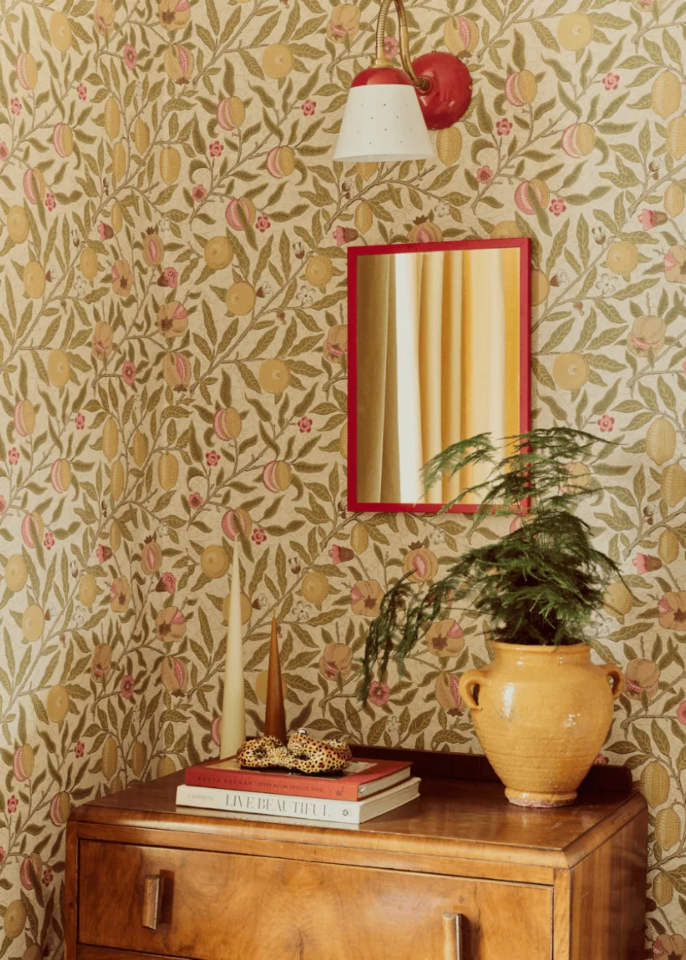 Venetian Red Mirror