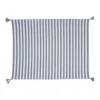 Vera Stripe Placemat in Light Blue