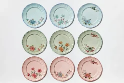 Veranda Celeste Dinner & Dessert Plates