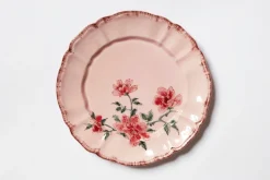 Veranda Rosa Dinner & Dessert Plates