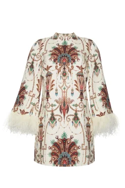 Vida Dress in Bejeweled Ivory
