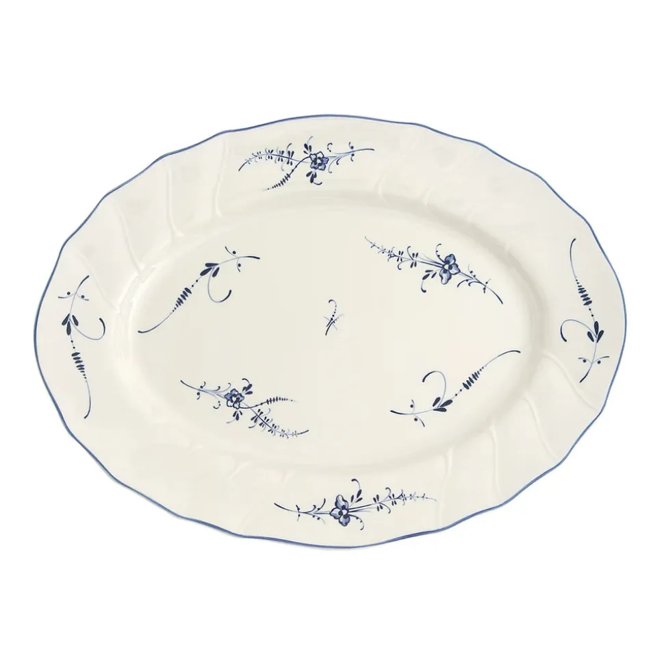 Vieux Luxembourg Oval Platter in Multi