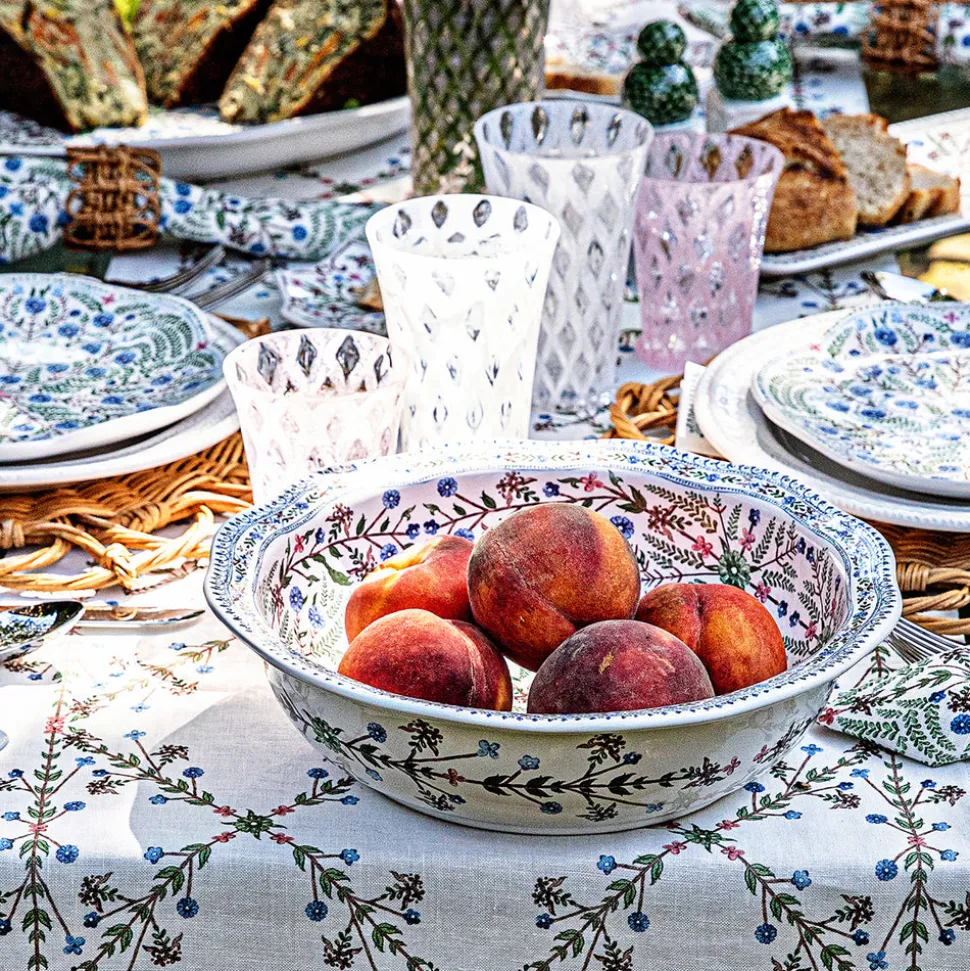 Villa Seville 12" Serving Bowl in Chambray