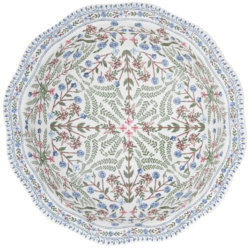 Villa Seville 12" Serving Bowl in Chambray