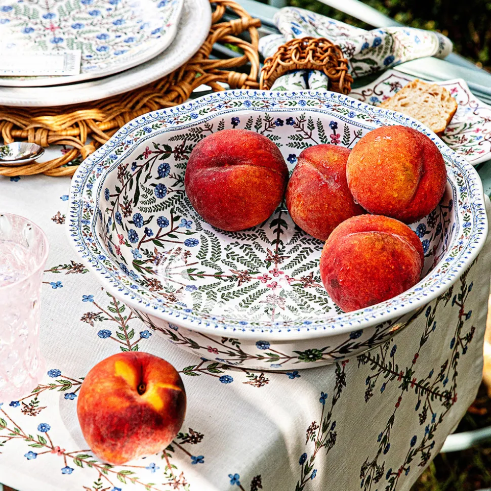Villa Seville 12" Serving Bowl in Chambray