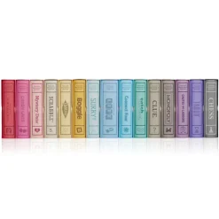 Vintage Bookshelf Games, Pack of 15