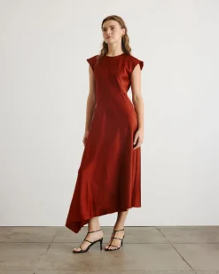 Violeta Dress in Smoked Paprika