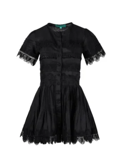 Violetta Dress in Black