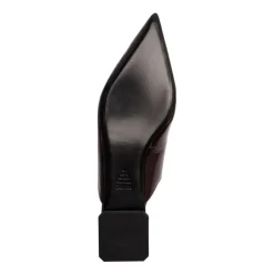 Violetta Sculpt Patent Flat in Maplewood