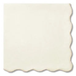 Vittoria Dinner Napkins in Beige, Set of 2