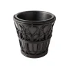 Viya Champagne Bucket in Cane and Brass